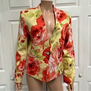 TAHARI Floral Women's Blazer Size 12